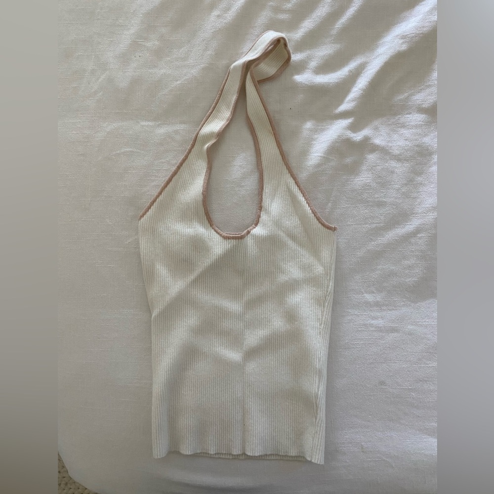 cross neck top